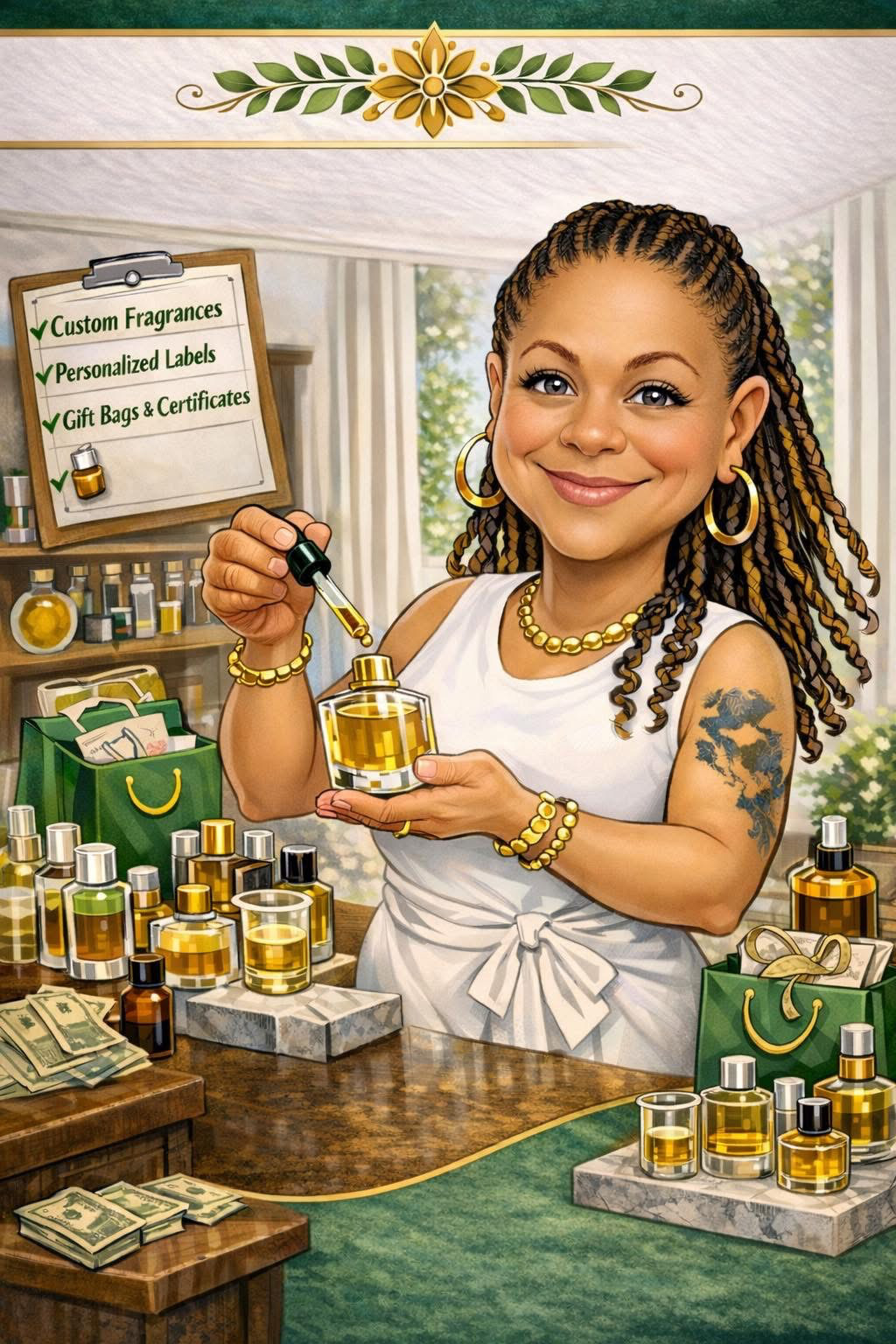 Luxury Brand Illustration